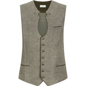 STOCKERPOINT - Gilet Bennet - Olijfgroen - Katoen