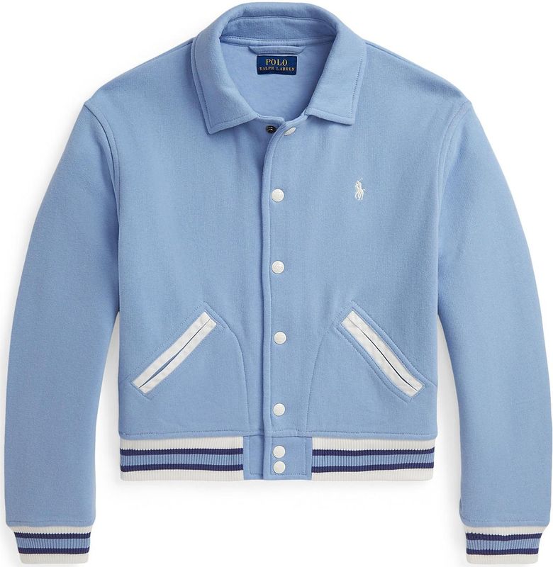 Polo Ralph Lauren - College Jacket - Navy - Lichtblauw - Wit