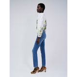 Jeans - Blauw - Katoen/Polyester/Elastaan - Slim Fit - Middelhoge Taille