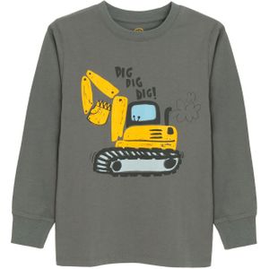 Cool Club Shirt  lichtblauw / geel / donkergrijs / zwart