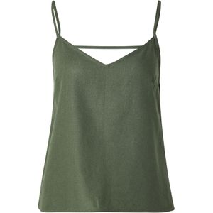 ABOUT YOU Top 'Julika'  donkergroen