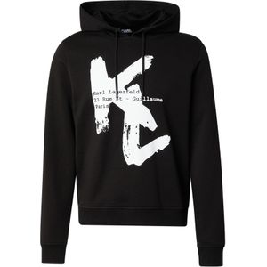 Karl Lagerfeld Sweatshirt  zwart / wit