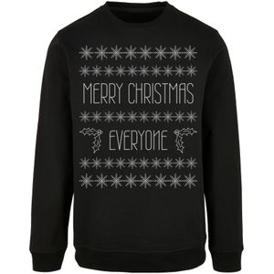 F4NT4STIC Sweatshirt  zwart / wit