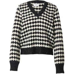 NÜMPH Trui 'BILA'  zwart / wit