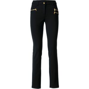Stretchbroeken - Zwart - 48% Katoen, 45% Polyester, 7% Elastaan
