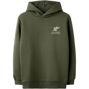 Hoodie - Regular Fit - Geborstelde Sweatstof - Lange Mouwen