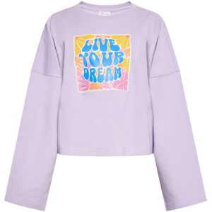 IZIA Sweatshirt  blauw / lila / oranje / pink / wit