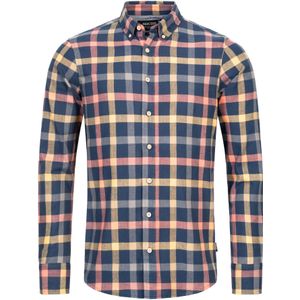 Overhemd - Geruit - Katoen - Lange Mouw - Regular Fit