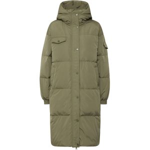 ICHI Winterjas 'IHBUNALA'  donkergroen