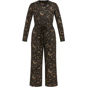 MODAMIHRAM Jumpsuit  opaal / honing / zwart