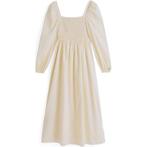 Tommy Jeans Jurk  pasteelgeel