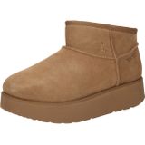 Skechers - KEEP COZY - Snowboots - Bruin - Instaplaarzen met Plateauzool