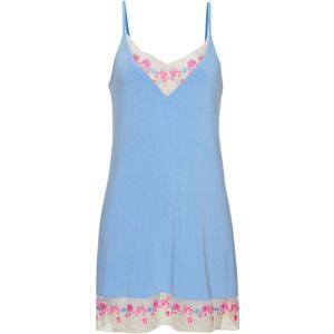 LASCANA Negligé  hemelsblauw / pink / rood / wit