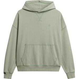 Superdry - Sweatshirt - Pastelgroen - Oversized - Capuchon