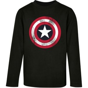 Shirt 'Avengers - Captain America Distressed Shield'
