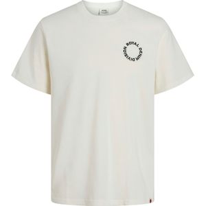 JACK & JONES Shirt 'RDDOLIVER'  rood / zwart / offwhite