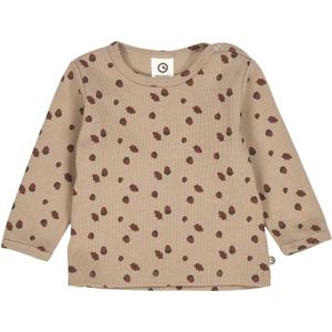 Müsli by GREEN COTTON Shirt  bruin / lichtbruin