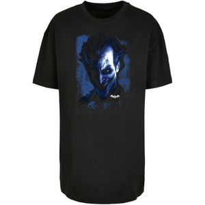 Oversized shirt 'DC Comics Batman Arkham Asylum Joker Face Texture'