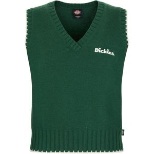 DICKIES Trui 'Slayden'  groen / wit