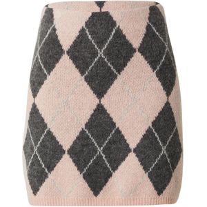 EDITED Rok 'Lo'  grijs / rosa