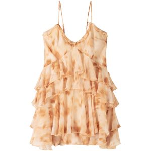 Bershka Zomerjurk  beige / camel