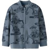 NAME IT Sweatvest 'NMMStorm'  smoky blue / duifblauw