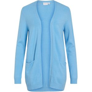 VILA Gebreid vest 'VIRil'  lichtblauw