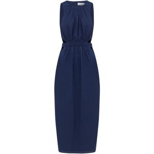 Tussah Jurk 'SIANDRA'  blauw
