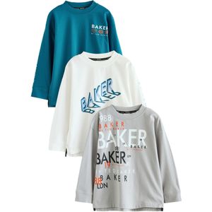 Baker by Ted Baker Shirt  blauw / grijs / zwart / wit