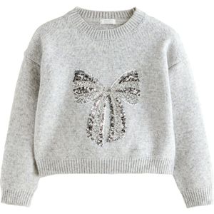 Next Trui  grijs gemêleerd / zwart / zilver