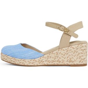 TOMMY HILFIGER Espadrilles  sand / lichtblauw