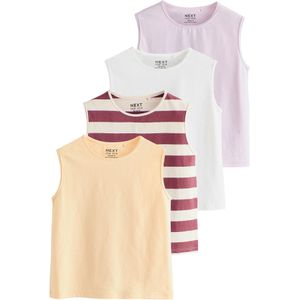 Next Onderhemd  honing / sering / bordeaux / wit