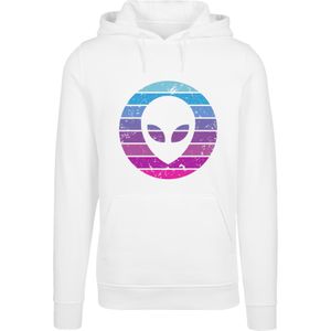 F4NT4STIC Sweatshirt 'Alien Kopf'  blauw / lila / donkerroze / wit