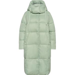Cream Wintermantel 'Karia'  groen