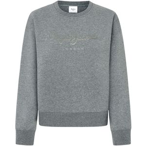 Pepe Jeans - Francesca - Dames Sweatshirt - Effen Kleur - Casual Stijl