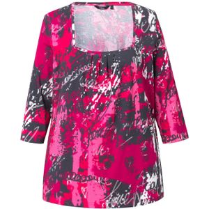 Ulla Popken Shirt  gemengde kleuren / pink