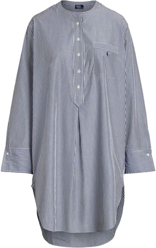 Polo Ralph Lauren - Nachthemd - Streepmotief - Puur Katoen