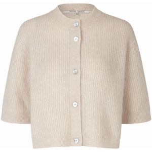 SECOND FEMALE Gebreid vest 'Andrea'  stone grey