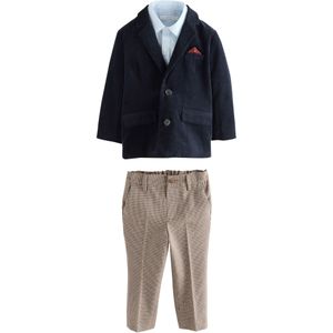 Next Set  ecru / navy / mokka / wit