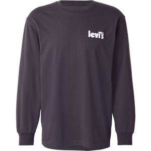 LEVI'S ® Shirt 'Long Sleeve Authentic Tee'  groen / rood / zwart / wit