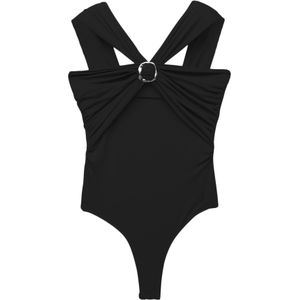 Pull&Bear Shirt body  zwart