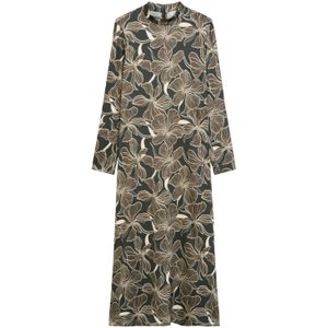 Marc O'Polo Jurk  donkergrijs / zwart