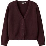 Gebreide Cardigan - Regular Fit - V-hals - Lange Mouwen - Knoopsluiting