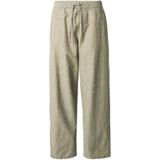 Lindbergh Broek  kaki / wit