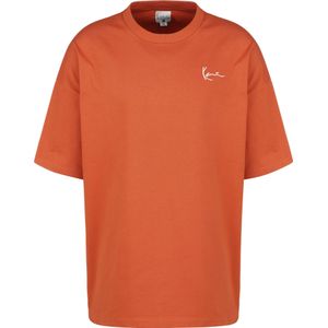 Karl Kani Shirt  oranje / wit