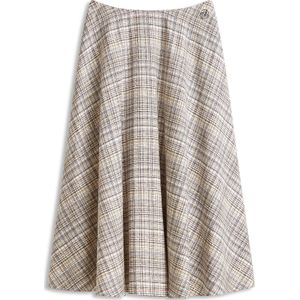 TOMMY HILFIGER Rok  lichtgeel / zwart / wit