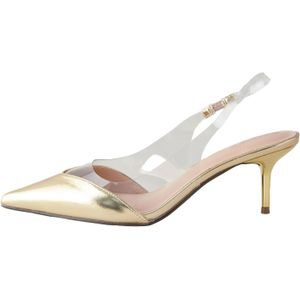 Next - Sandaal - Goud - Imitatieleer - Middelhoge Hak