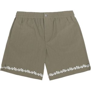 Prohibited Broek  olijfgroen / wit