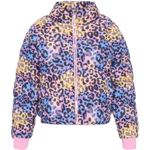 myMo at night Winterjas  blauw / geel / rosa / zwart