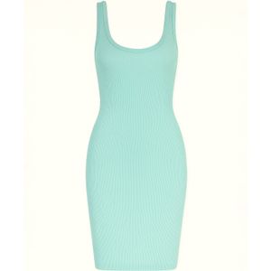 Nudyess Zomerjurk 'Tina Midi'  aqua